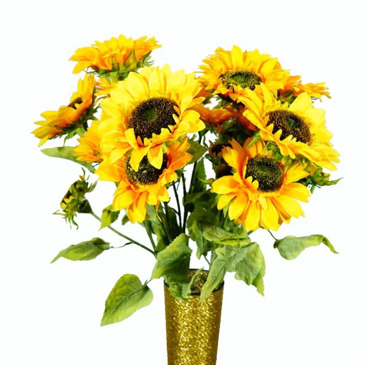 Realistic Artificial Sunflowers
